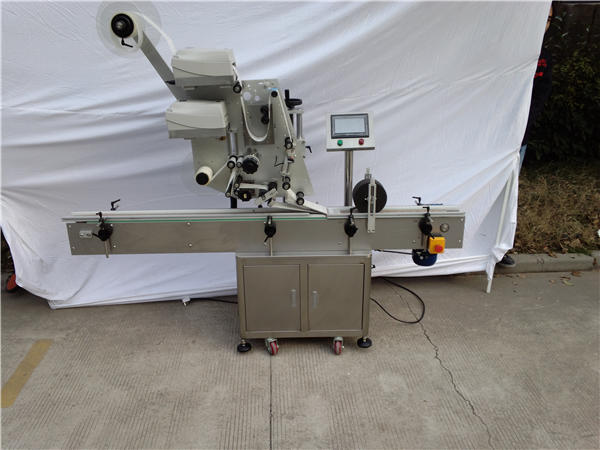 Plastik Pelekat Mesin Pelekat Automatik Untuk Botol Flat 