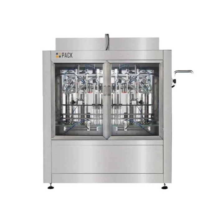 Mesin Pengisian Cecair Automatik 6 Kepala Untuk Minyak Zaitun