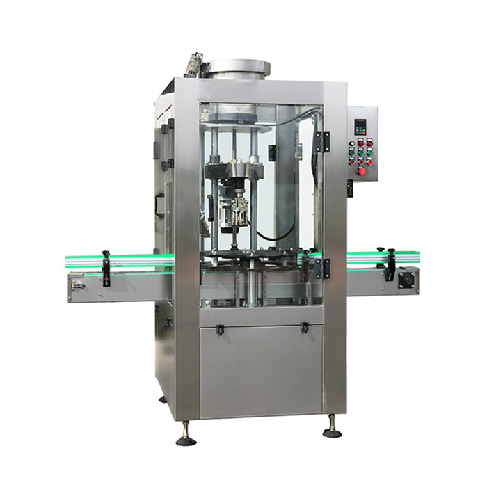 Automatik Single Head Plastic Bottle Ropp Screw Capping Machine