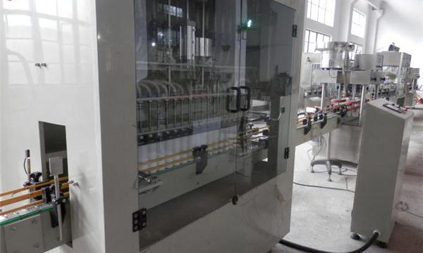 Mesin Pengisi Bleach automatik penuh keluli tahan karat