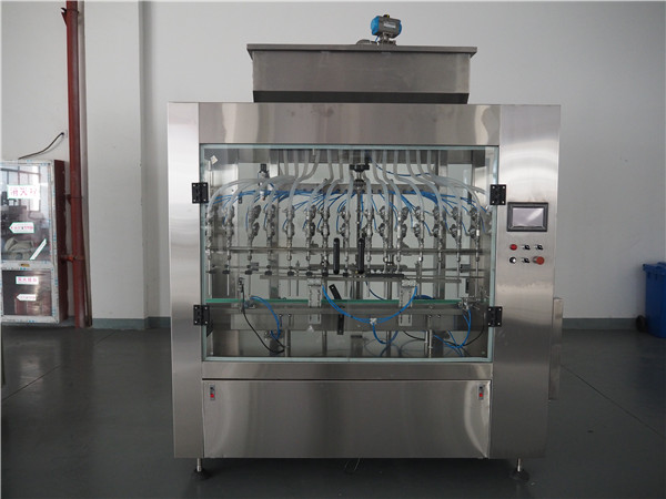 Automatik 12 kepala Mesin pengisian tekanan cecair tekanan atmosfera