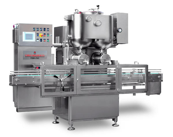 Double Heads Semi-Automaic Fruit Jam Pengisian Mesin 