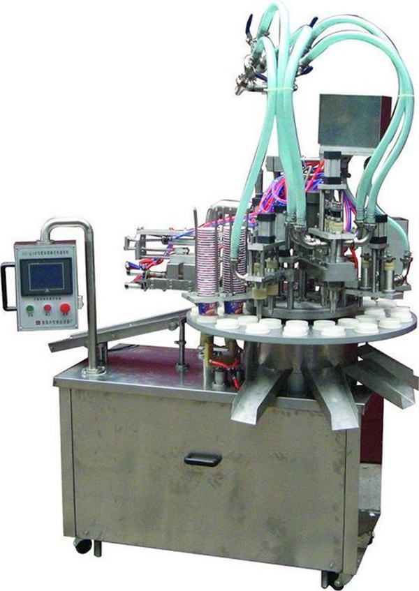 Mesin Pengisian Krim Kosmetik / Krim Pengisian Automatik