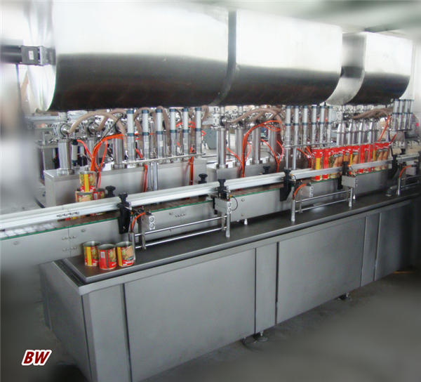 Double-Head Full-Automatic Chili Paste Mesin Pengisian