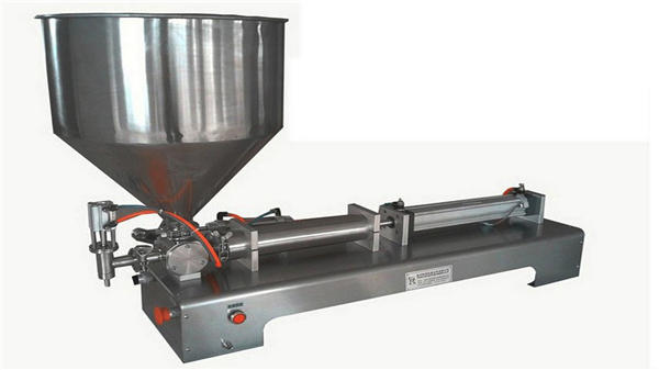 Head Single Semi Automatic Vertical Paste Pengisian Mesin
